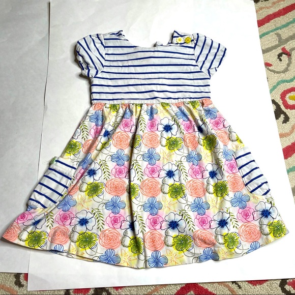 Matilda Jane Other - Matilda Jane Girls 6 Floral Striped Dress